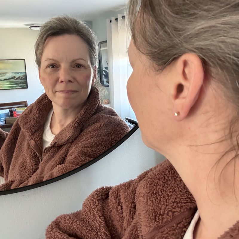 What the mirror reflects with Michelle Robinson AUMatHOME